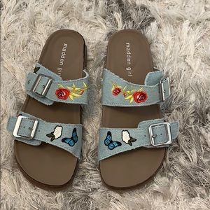 Madden girl sandals never worn